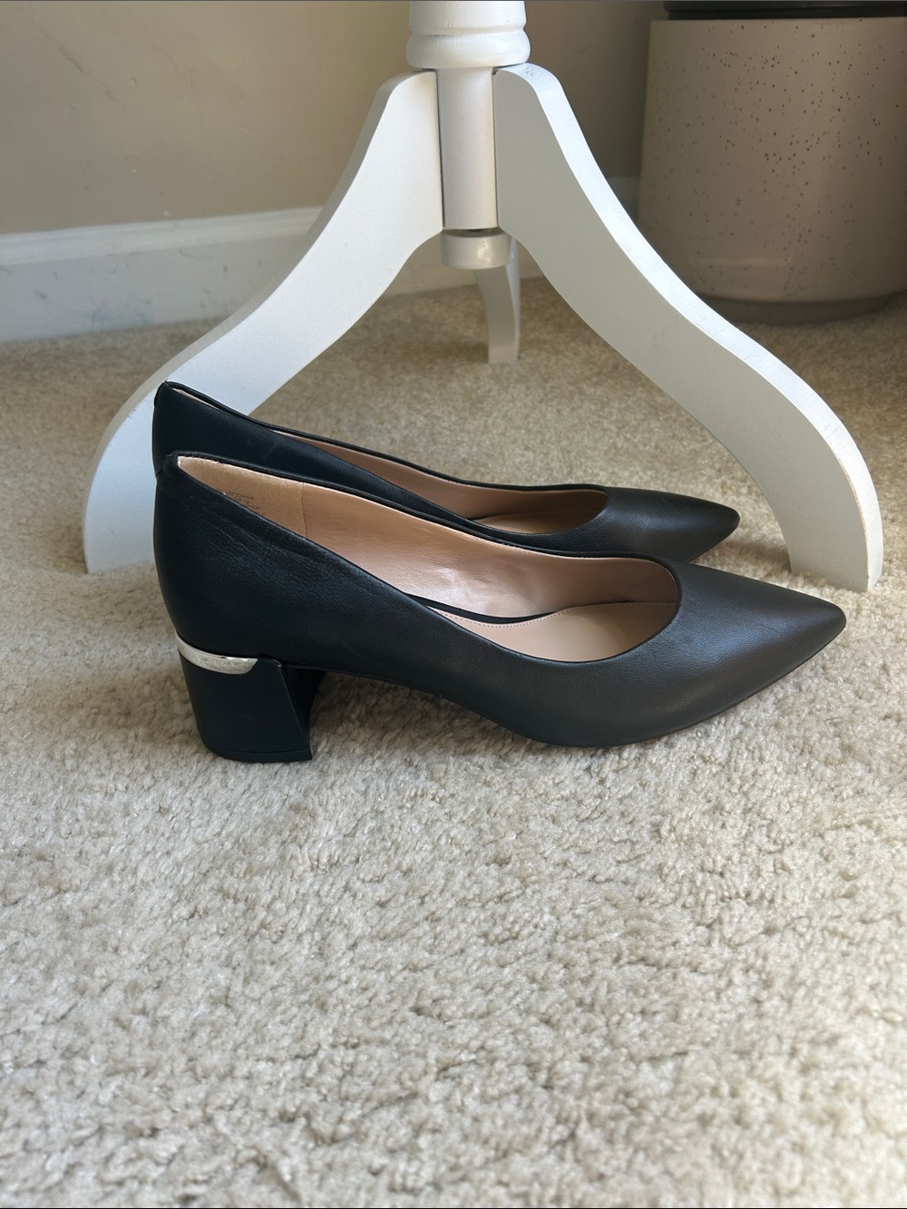 Essex lane classic black heels size 8M